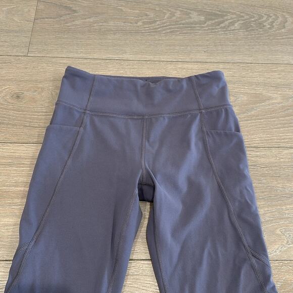 ATHLETA GIRL Purple High Rise Stash Your Treasures Tight Active Leggings Size XL - Picture 4 of 13